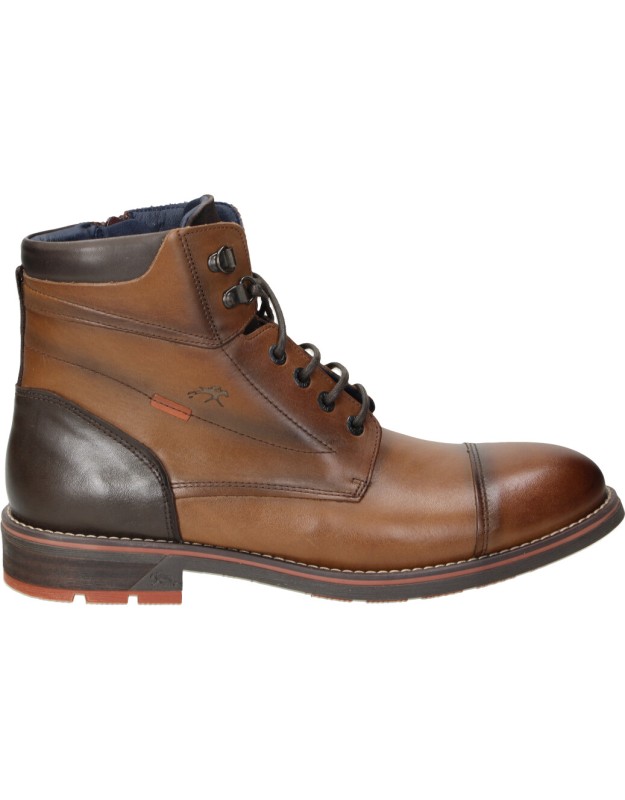 Botas Para Hombre Plana Fluchos F En Marr N