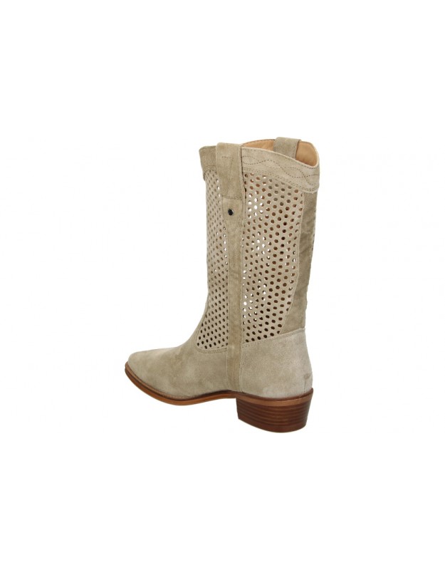 Botas cowboy marrones de mujer ALPE. Envío 24h-72h.