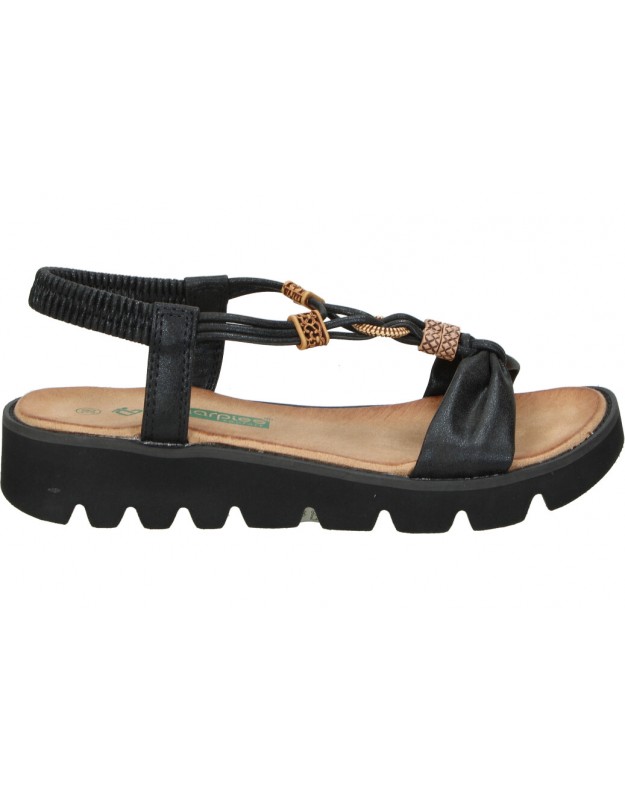 Sandalias para mujer negras Amarpies. Envío 24h-72h.