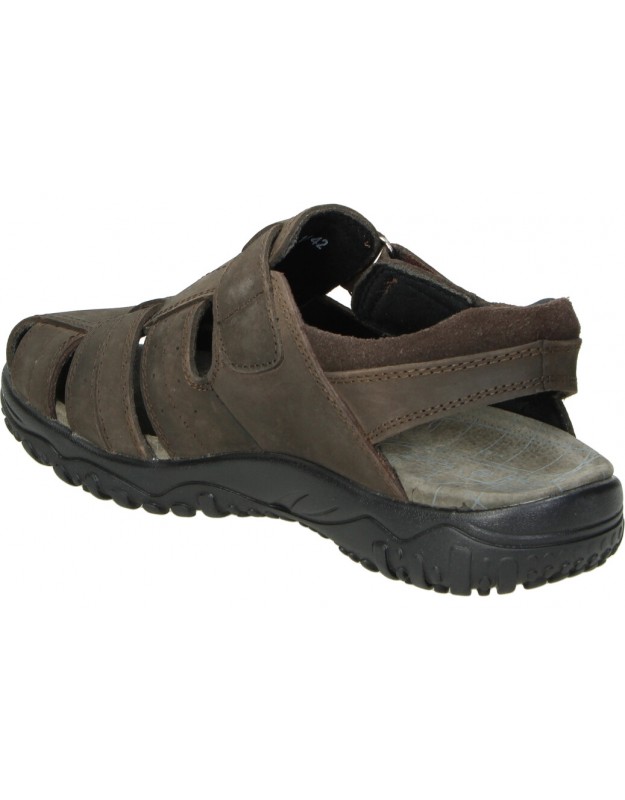 Sandalias marrones cerradas para hombre VICMART
