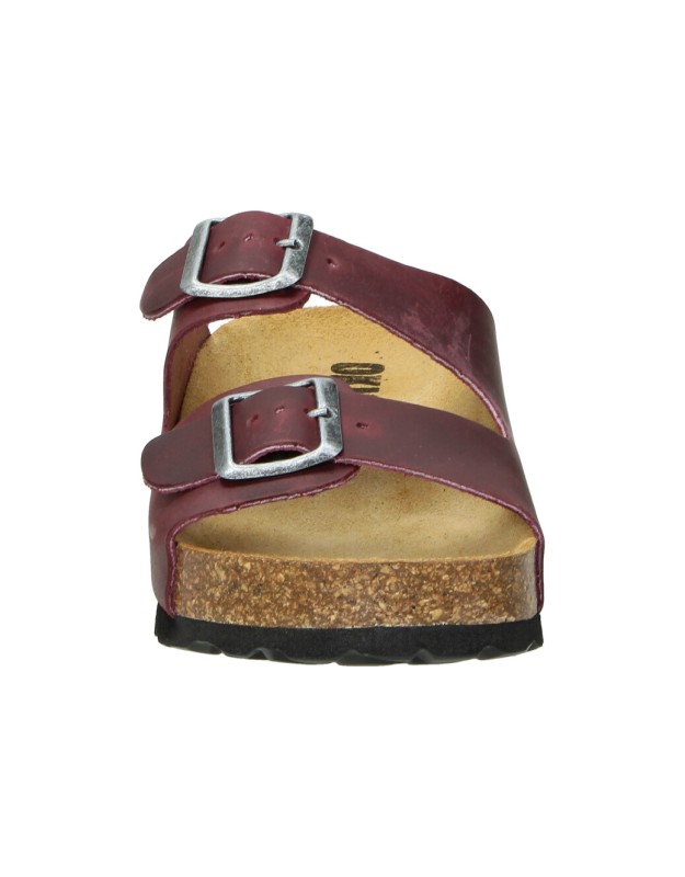 Sandalias burdeos OKIOS Manila 005