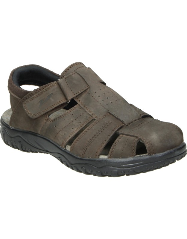 Sandalias marrones cerradas para hombre VICMART