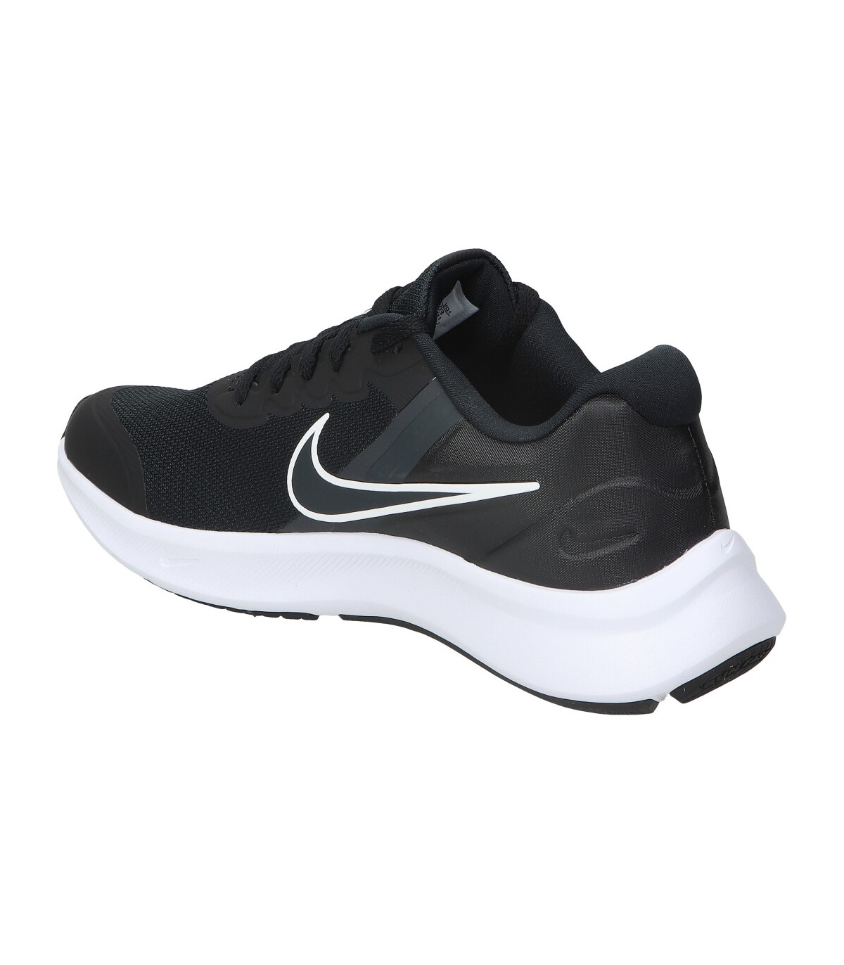 Zapatillas negras Nike Runner 3. MEGACALZADO