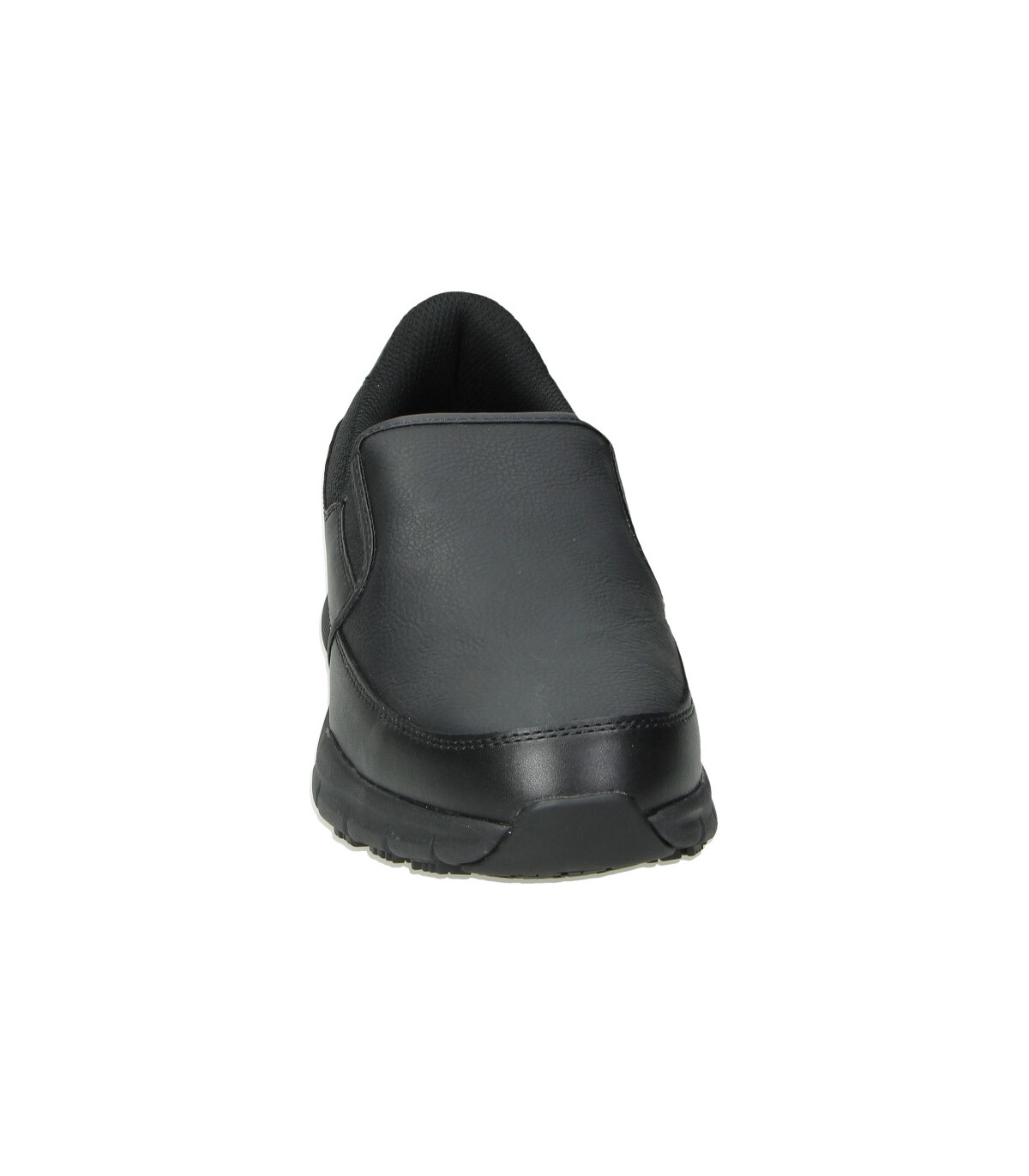 Zapatos de trabajo negros para hombre Skechers Nampa en MEGACALZADO