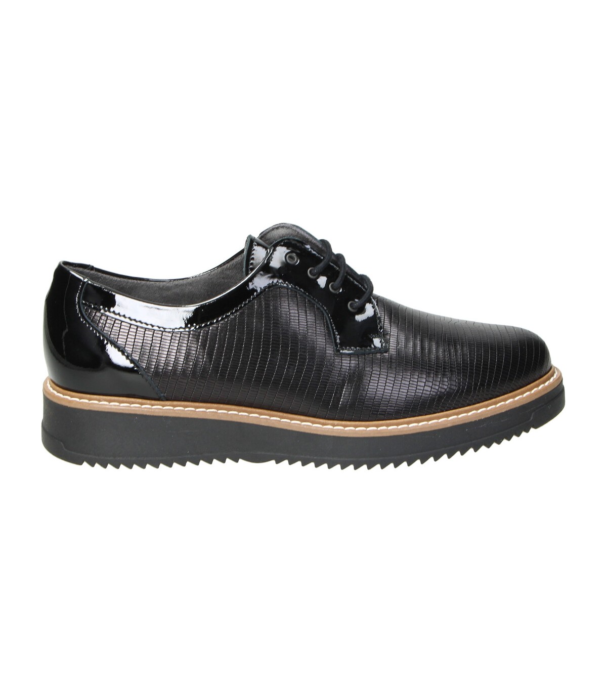 Zapato de mujer Pitillos en negro 2502 Color NEGRO Talla 40