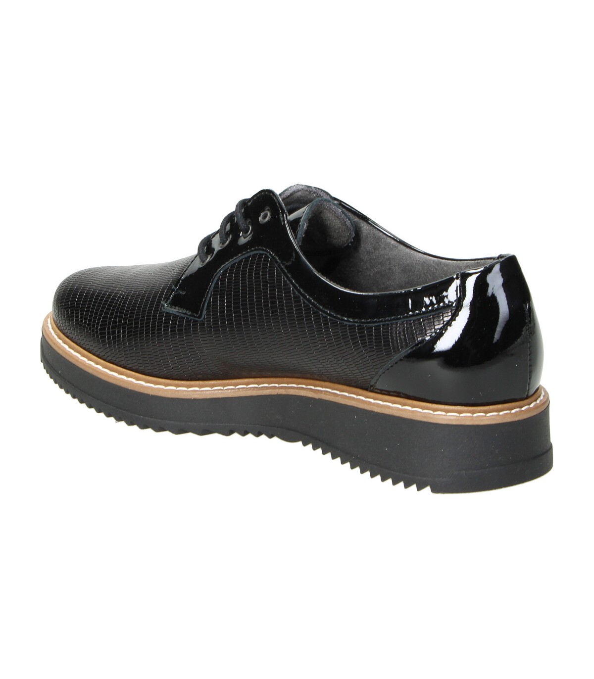 Mostrarte dar a entender comentario Zapatos para mujer plataforma PITILLOS 1671 en negro