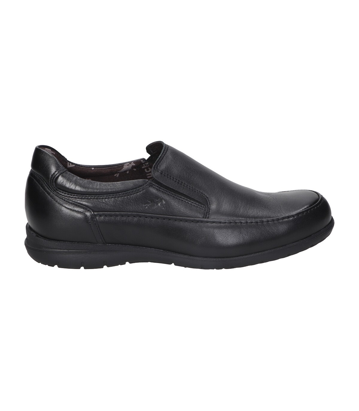 Zapatos mocasines negros de FLUCHOS 8499 en MEGACALZADO