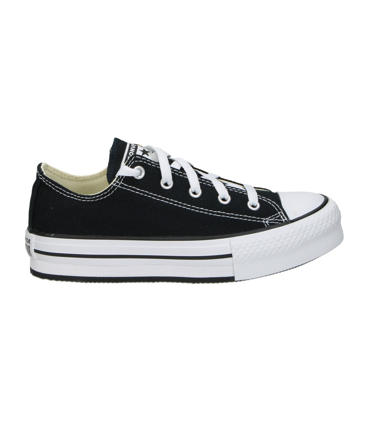 Zapatillas de niño CONVERSE 372861c-001 color negro