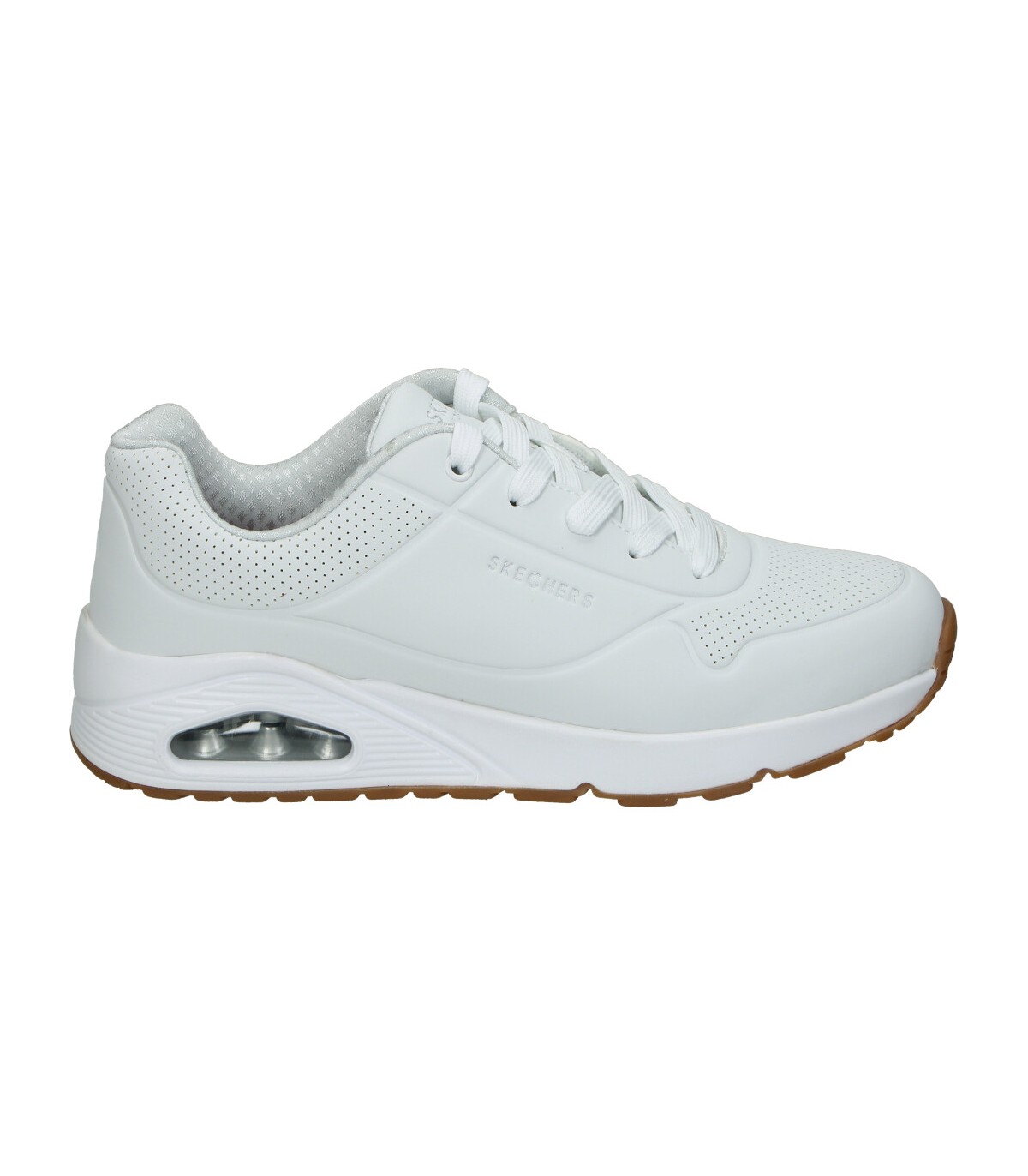Zapatillas color blanco de sneaker 403674l-wht