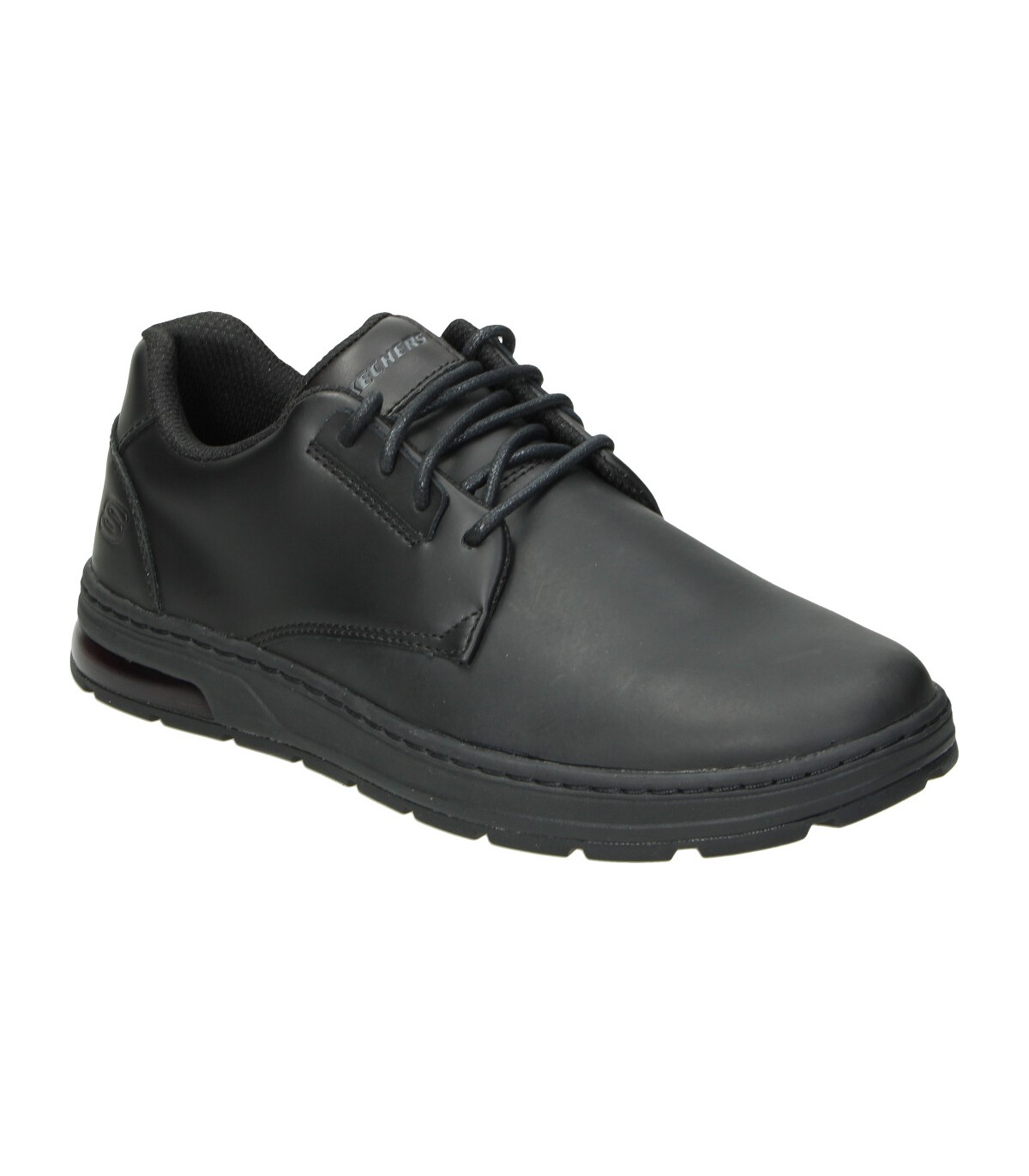 Zapatos cómodo de hombre 210146-bbk color negro