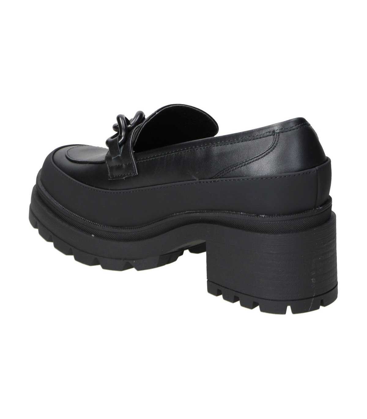 Zapatos negros con tacón de mujer CHK10 online en