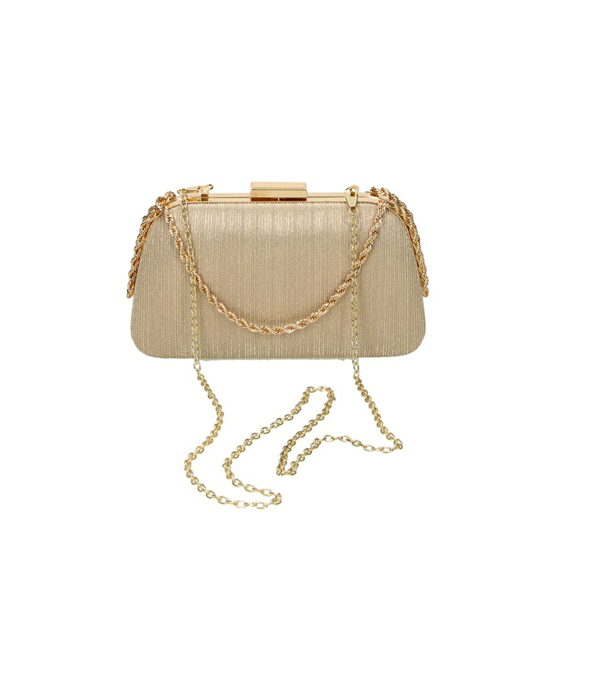 Cadena para bolsos plateada y dorada - Perles & Co
