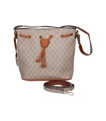 Bolso bombonera en taupe MICHELE b63152