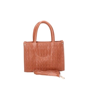 Bolso con asas marrón MIA LAROUGE G824