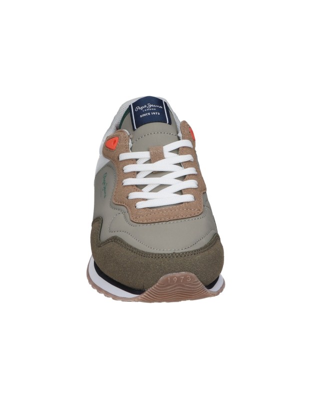 Zapatillas para mujer PEPE JEANS PBS40013-715 verde grisáceo