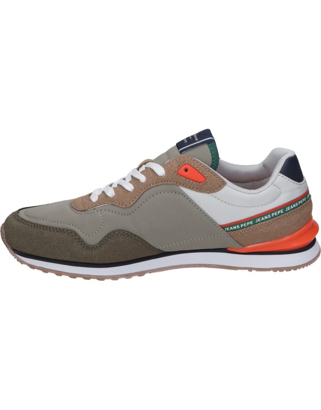 Zapatillas para mujer PEPE JEANS PBS40013-715 verde grisáceo
