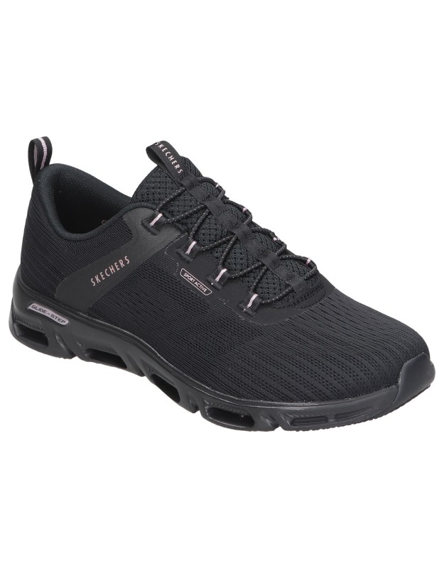 Zapatillas para mujer SKECHERS Glide-Step Gratify 104601-BKRG negro