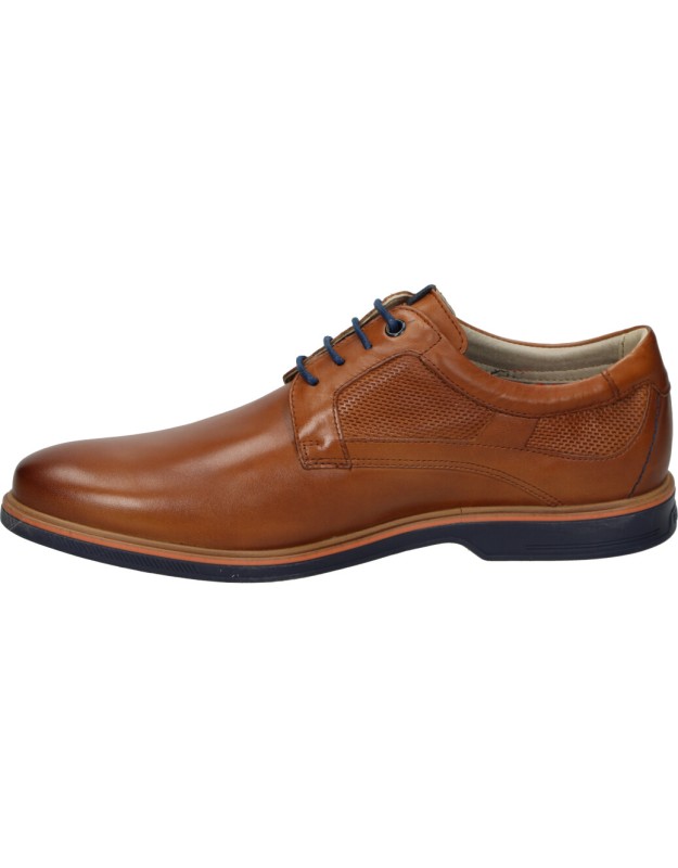 Chaussures Plates Homme Fluchos F1744 - Cuir Marine, Doublure Cuir/Textile, Confort Et Style Classique