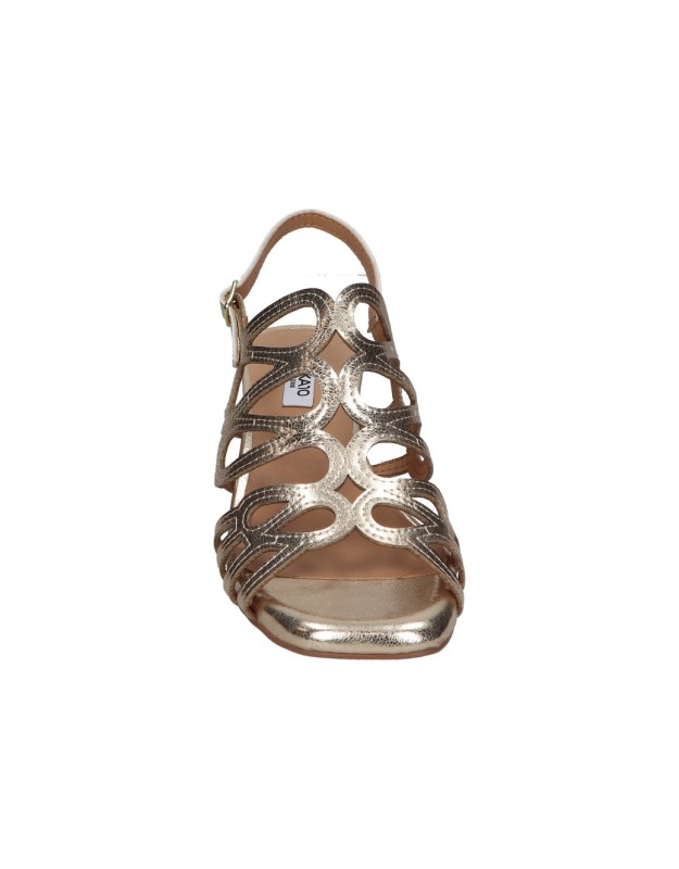 Sandalias para mujer CHK10 melania 05 dorado