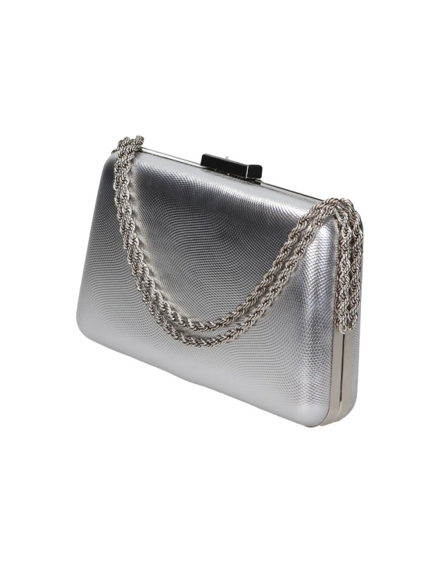 Bolso de mano para mujer MISS 2309C-12 plata