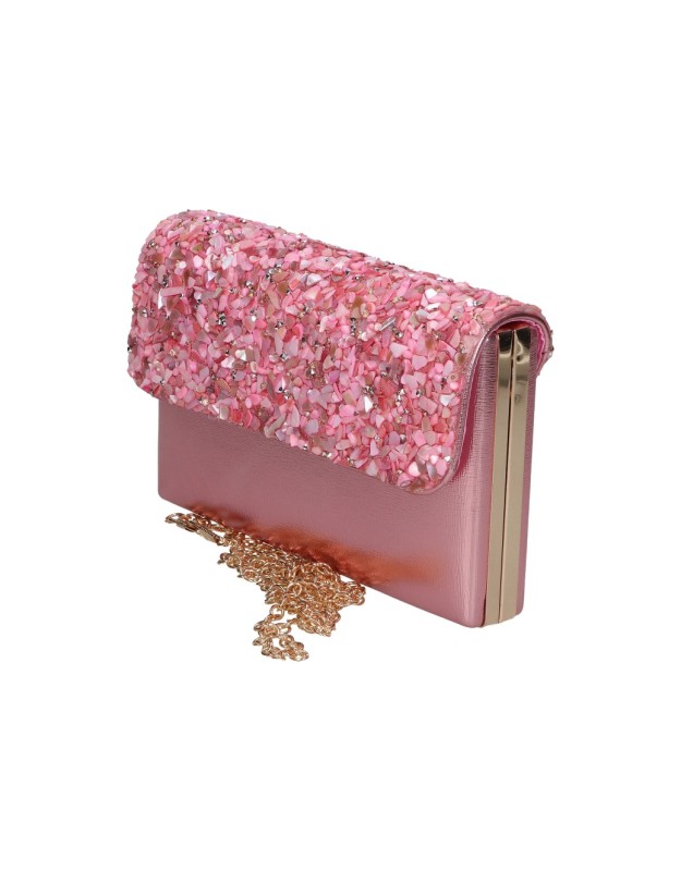 Bolso de fiesta rosa MISS sv2406a-4