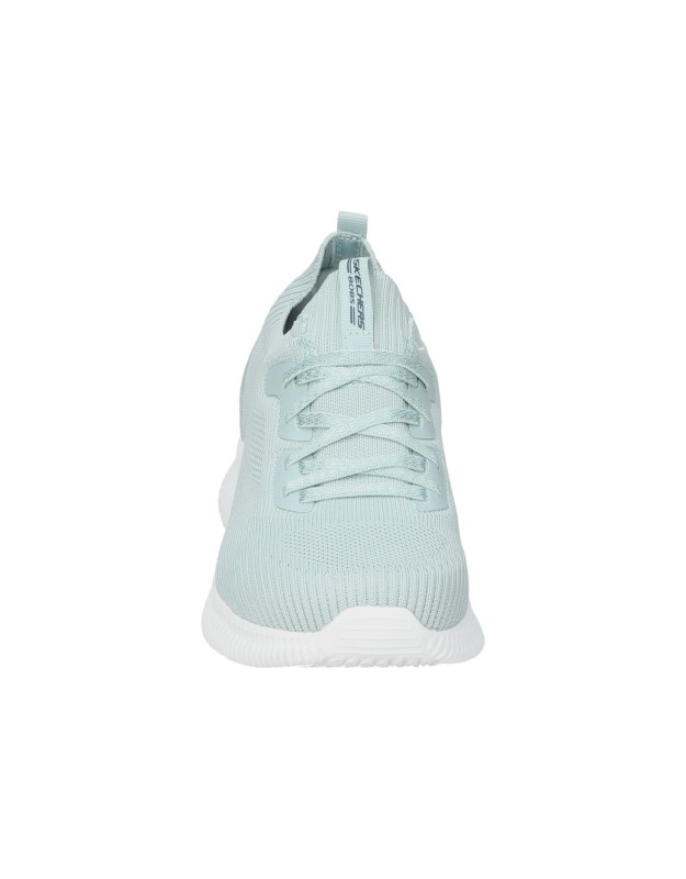 Zapatillas veganas para mujer SKECHERS Bobs Geo Lite 117427-SAGE verde