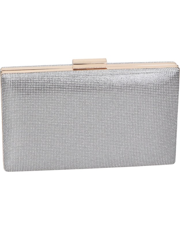 Bolso de mano elegante MISS sv2406a-2 plateado