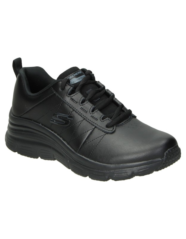 Zapatillas para mujer SKECHERS Fashion Fit-Effortless 149473-BBK negro