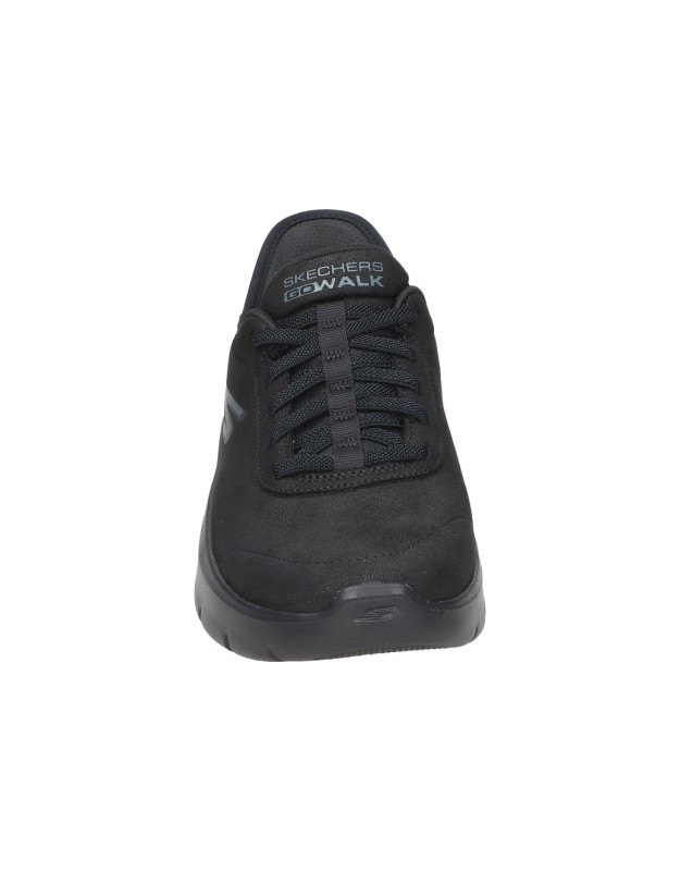 Zapatilla Skechers Slip Ins: Go Walk Flex Mali negra para mujer