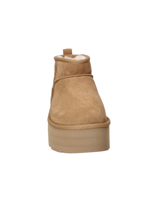 Botines con plataforma UGG Classic Ultra Mini Platform marrones