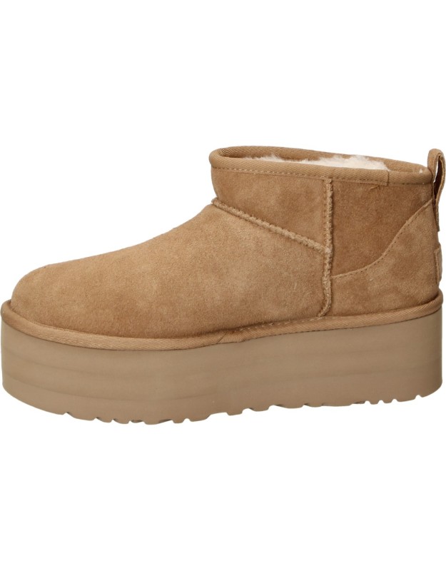 Botines con plataforma UGG Classic Ultra Mini Platform marrones