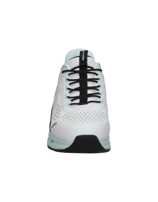 Zapatillas para mujer plataforma SKECHERS 303654l-wbtq en blanco