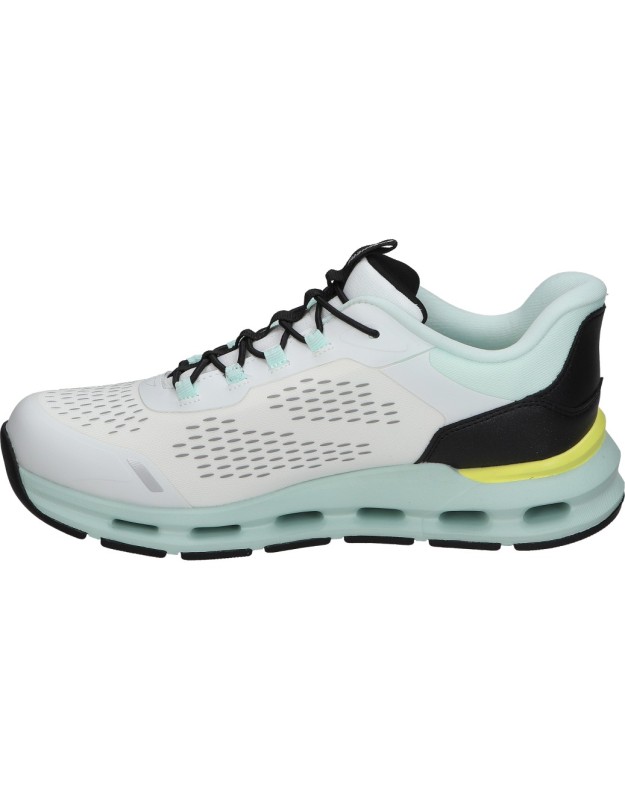 Zapatillas para mujer plataforma SKECHERS 303654l-wbtq en blanco