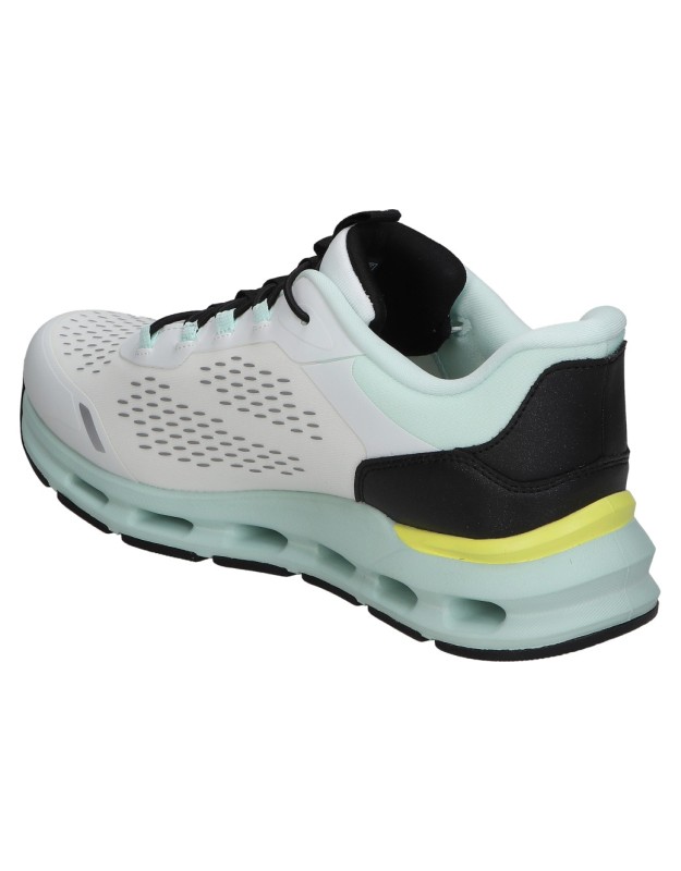 Zapatillas para mujer plataforma SKECHERS 303654l-wbtq en blanco
