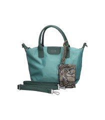 Bolso bandolera con asas CHENSON 8065-2 en verde para mujer