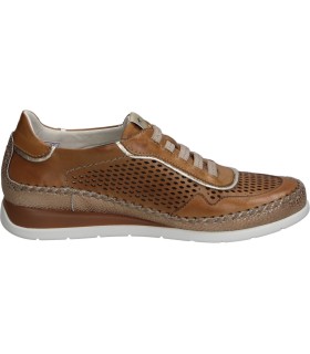 Zapatos de Piel FLUCHOS f2143 Color Marrón para Mujer