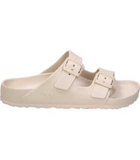 Chancletas de Suela Antideslizante XTI 145138 en Color Beige para Mujer