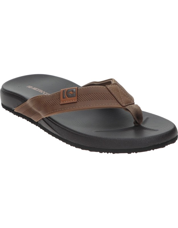 Sandalias para hombre plana NICOBOCO sester en marrón