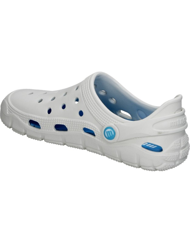 Chanclas cómodo de hombre MUSTANG MTNG 85516 color blanco