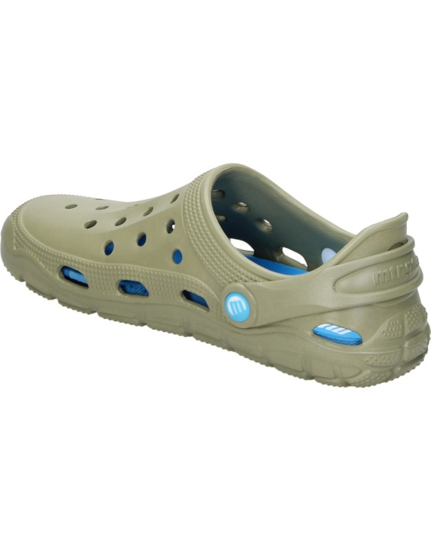 Chanclas para mujer plana MUSTANG MTNG 85516 en verde