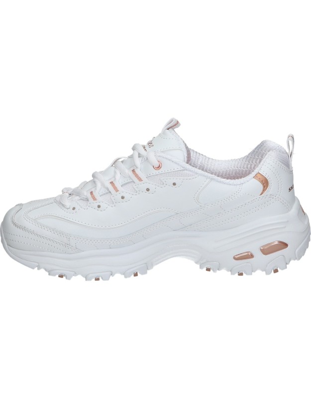 Zapatillas para mujer plataforma SKECHERS 11931-wtrg en blanco