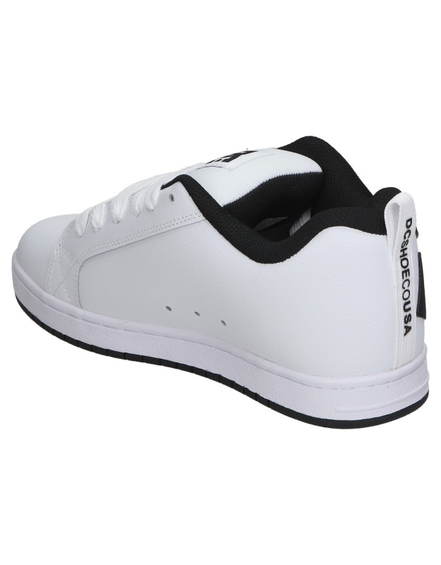 DC SHOES blanco 300529-wlk court graffic zapatillas para hombre