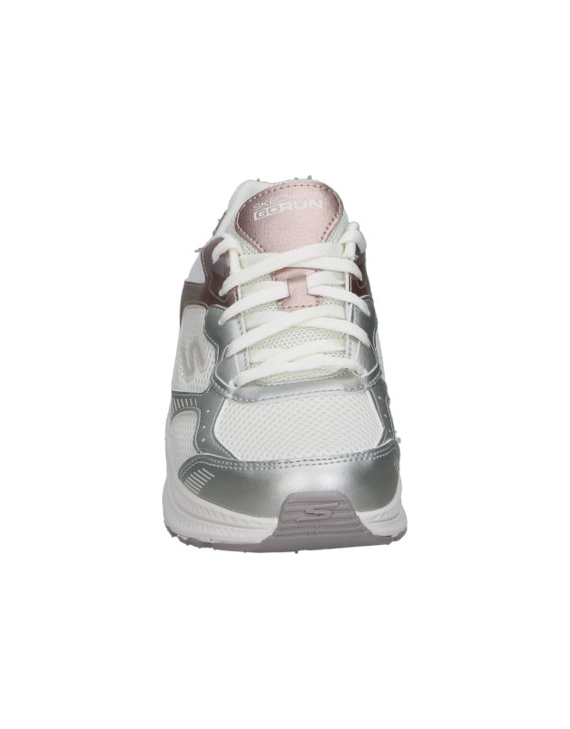 Zapatillas cómodo de mujer SKECHERS 303964l-ofwt color blanco