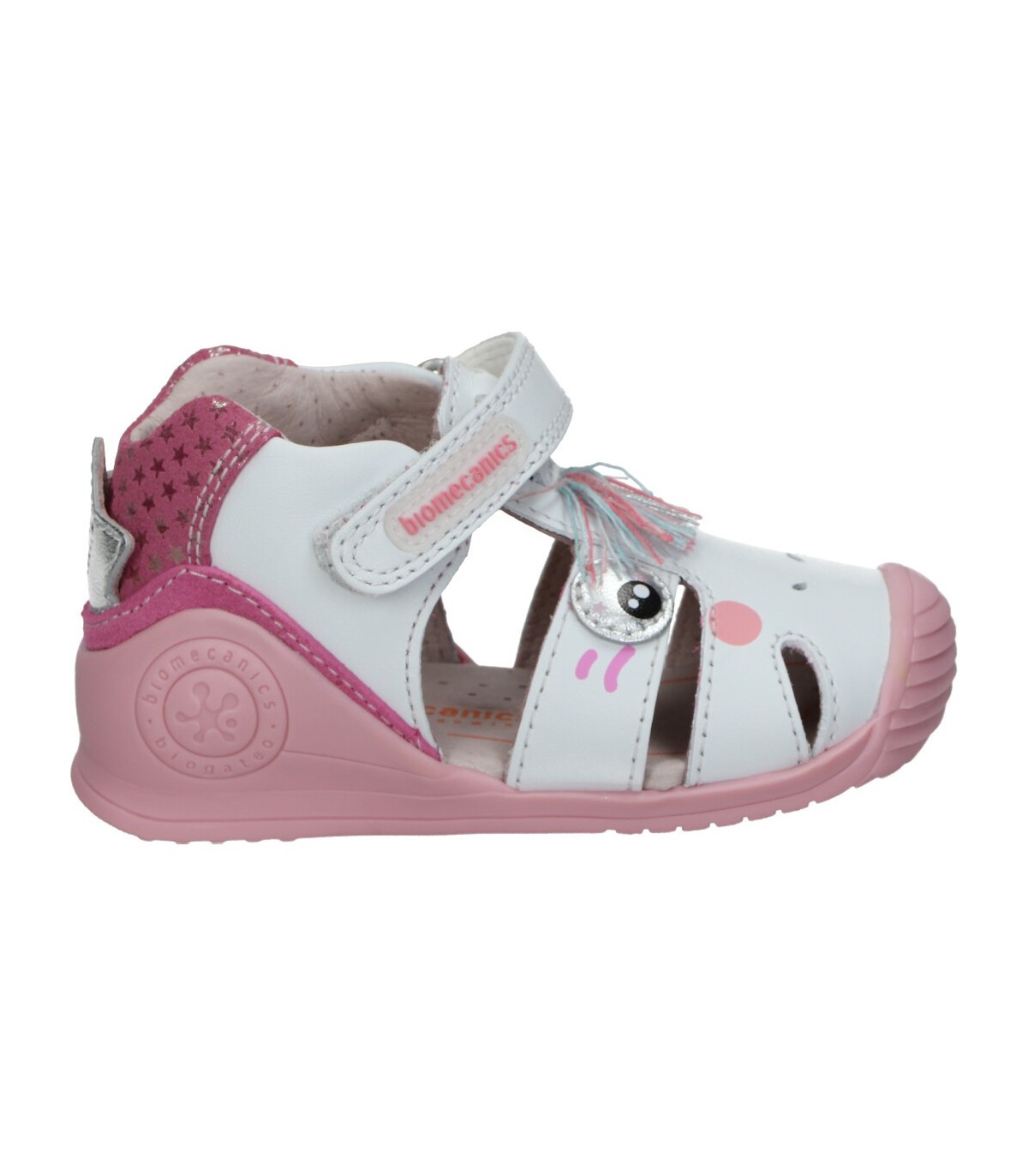 Sandalias color blanco de casual biomecanics 202132 a