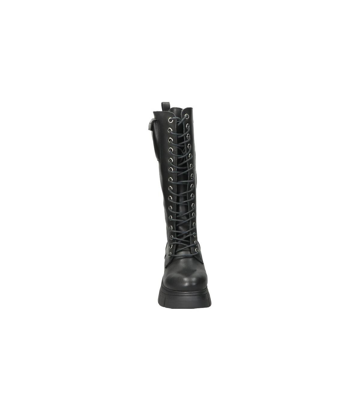 Botas casual de moda joven new generation prada bolsillo color negro