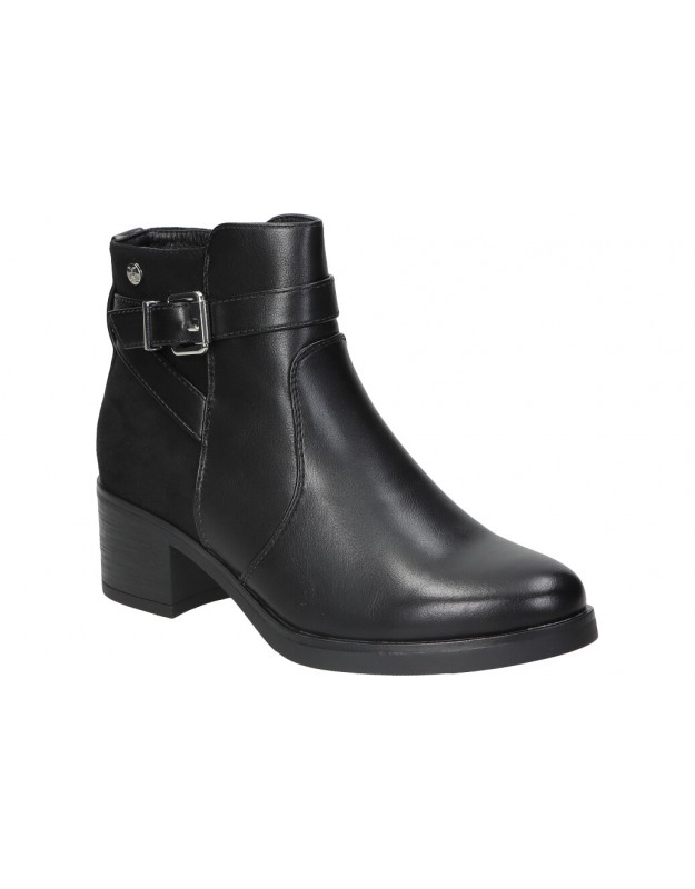 Botines para señora HISPAFLEX 2162 negro