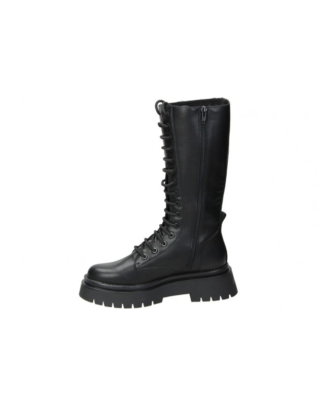 Botas negras altas para mujer Corina. MEGACALZADO