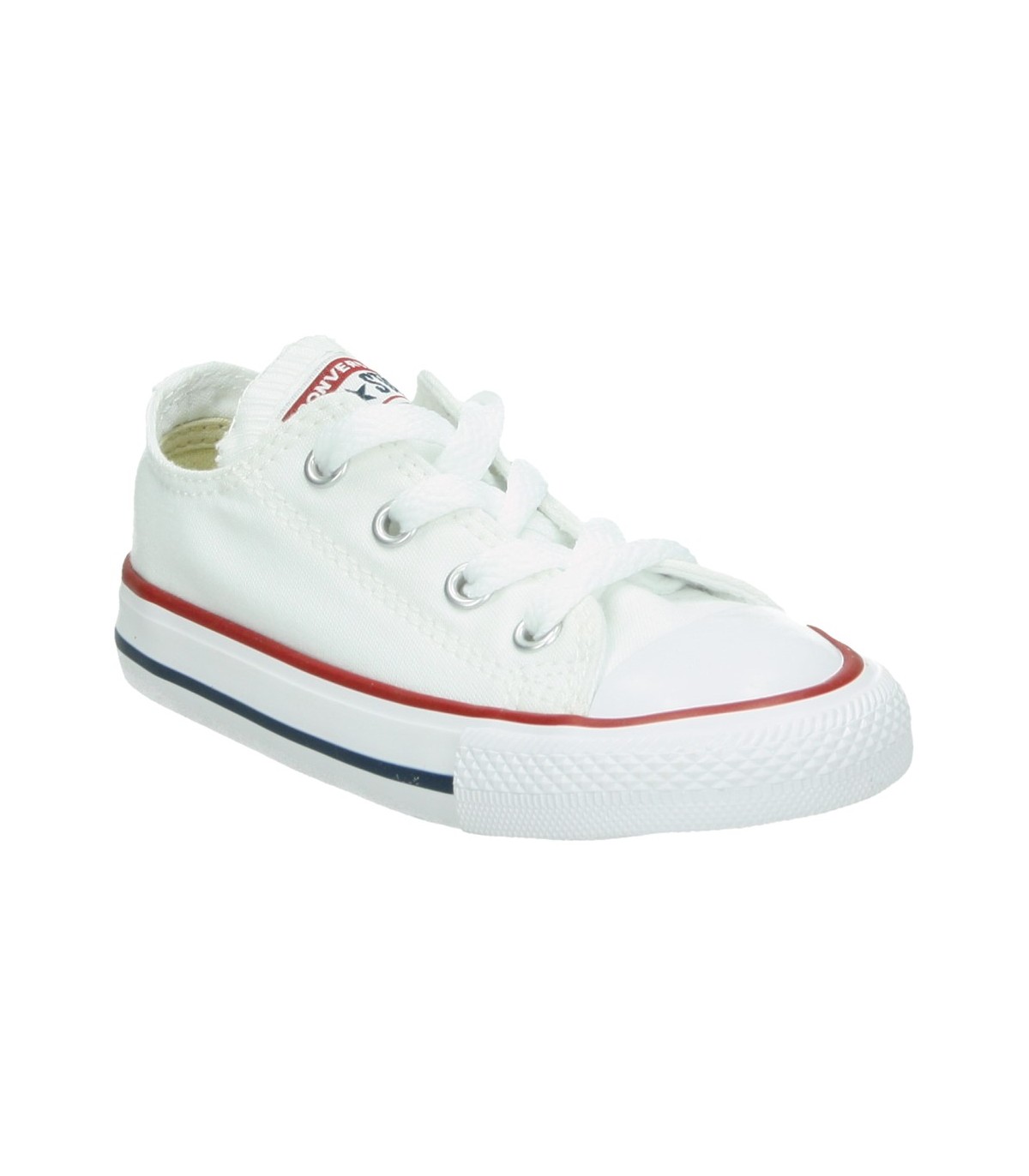 Zapatillas bajas blancas de niños Converse Chuck Taylor. Envío 24h-72h