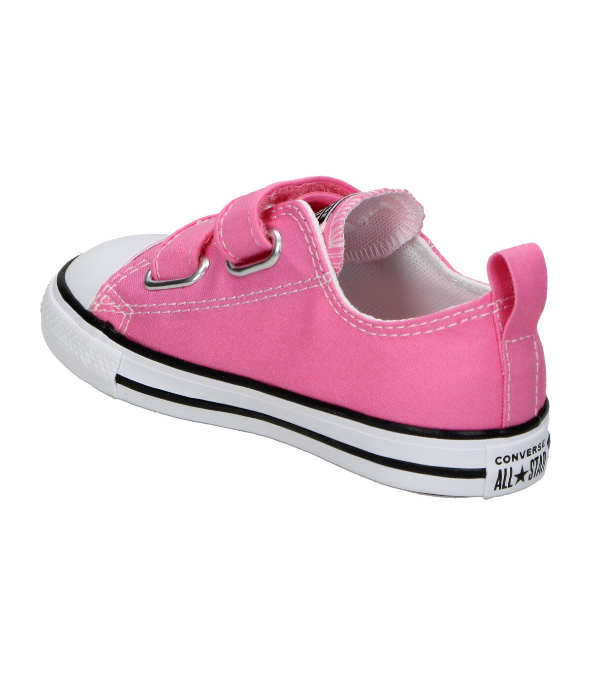 Zapatillas rosas con velcro para niña CONVERSE