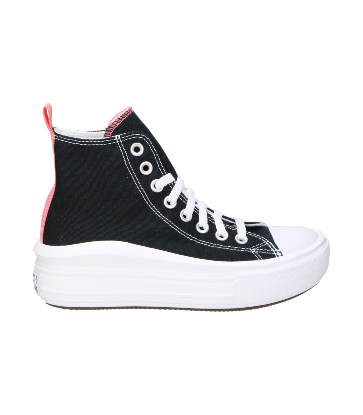 Zapatillas altas color negro CONVERSE All Star Move. Envío 24h-72h.
